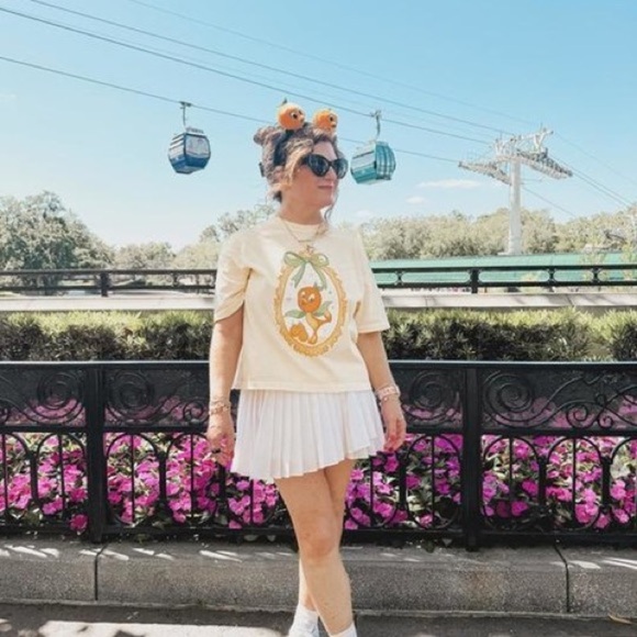 Aerie Crisp White Pleated Skort - Picture 10 of 12